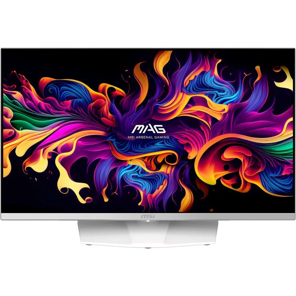 MSI MAG 272QPW QD-OLED X28 computer monitor 67,3 cm (26.5") 2560 x 1440 Pixels Wide Quad HD Wit (9S6-3CD79A-040) MSI MAG 272QPW QD-OLED X28 computer monitor 67,3 cm (26.5") 2560 x 1440 Pixels Wide Quad HD Wit (9S6-3CD79A-040)
