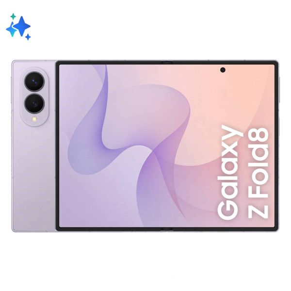 Samsung Galaxy Z Fold8 19,3 cm (7.6") Dual SIM 5G USB Type-C 12 GB 256 GB 4800 mAh Lavendel (SM-F971BLVBEUB)