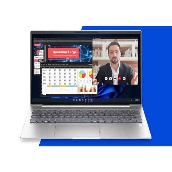 HP EliteBook 6 G2i Next Gen AI Intel Core Ultra 5 325 Laptop 40,6 cm (16") WUXGA 16 GB DDR5-SDRAM 512 GB SSD Wi-Fi 7 (802.11be) Windows 11 Pro Zilver (E04JBET#ABH) HP EliteBook 6 G2i Next Gen AI Intel Core Ultra 5 325 Laptop 40,6 cm (16") WUXGA 16 GB DDR5-SDRAM 512 GB SSD Wi-Fi 7 (802.11be) Windows 11 Pro Zilver (E04JBET#ABH)