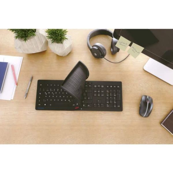 Contour Design JK-8502EU-2 toetsenbord Universeel USB QWERTY Engels Zwart (JK-8502EU-2) Contour Design JK-8502EU-2 toetsenbord Universeel USB QWERTY Engels Zwart (JK-8502EU-2)