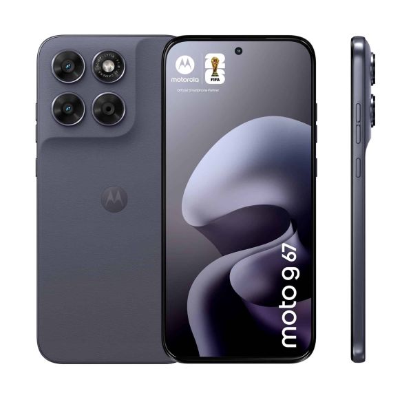 Motorola moto g67 17,3 cm (6.8") Hybride Dual SIM Android 16.0 5G USB Type-C 4 GB 256 GB 5200 mAh Grijs (PBAU0018ES) Motorola moto g67 17,3 cm (6.8") Hybride Dual SIM Android 16.0 5G USB Type-C 4 GB 256 GB 5200 mAh Grijs (PBAU0018ES)