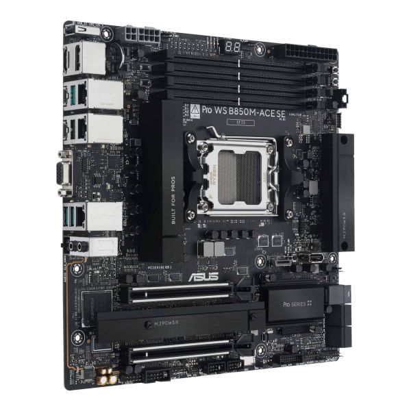 ASUS PRO WS B850M-ACE SE AMD B850 Socket AM5 micro ATX (90MB1MN0-M0UBY0) ASUS PRO WS B850M-ACE SE AMD B850 Socket AM5 micro ATX (90MB1MN0-M0UBY0)