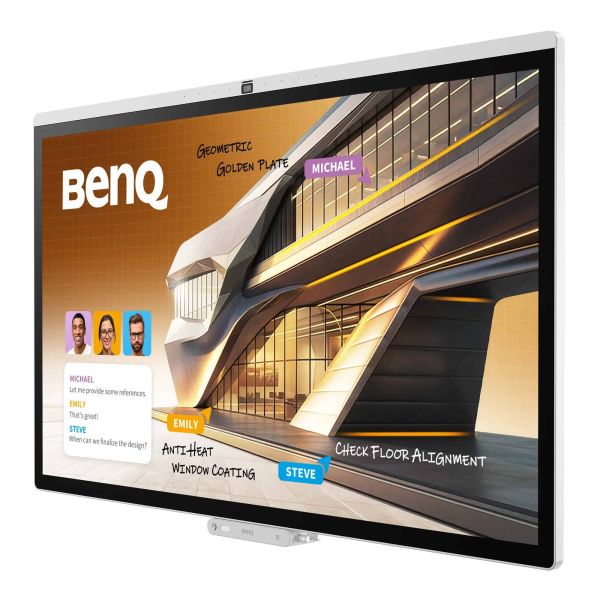 BenQ CP5505 interactief whiteboard 139,7 cm (55") 3840 x 2160 Pixels Touchscreen Wit (9H.P27TB.DE) BenQ CP5505 interactief whiteboard 139,7 cm (55") 3840 x 2160 Pixels Touchscreen Wit (9H.P27TB.DE)