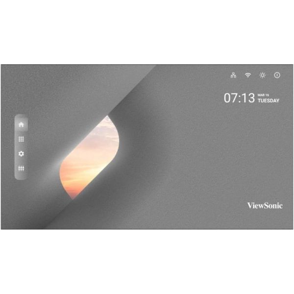 Viewsonic LDM136-151 beeldkrant Digitale signage flatscreen 3,45 m (136") LED Wifi 600 cd/m² Zwart Android 9 (LDM136-151)