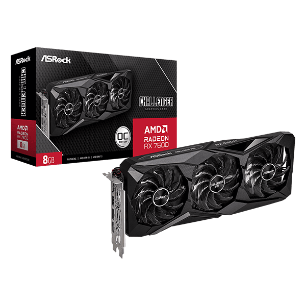 ASRock RX 7600 CL 8GB Graphics Card (RX 7600 CL 8GO)