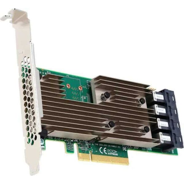 Broadcom LSI 9305 SAS/SATA 12GB/S 16-PORT INTERNAL PCIE 3.0 ADAPTER - HPB (9305-16I-HP)