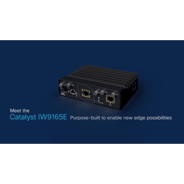 Cisco IW9165 11ax 6E 4 RF ports E domain (IW9165E-E-URWB)