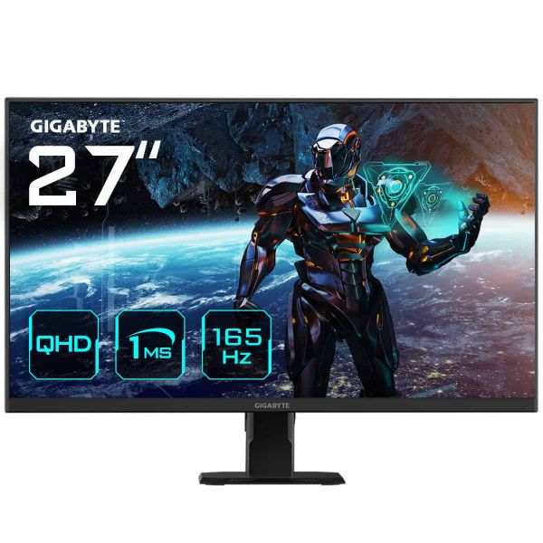 GIGABYTE GS27Q computer monitor 68,6 cm (27") 2560 x 1440 Pixels Quad HD LCD Zwart (GS27Q)