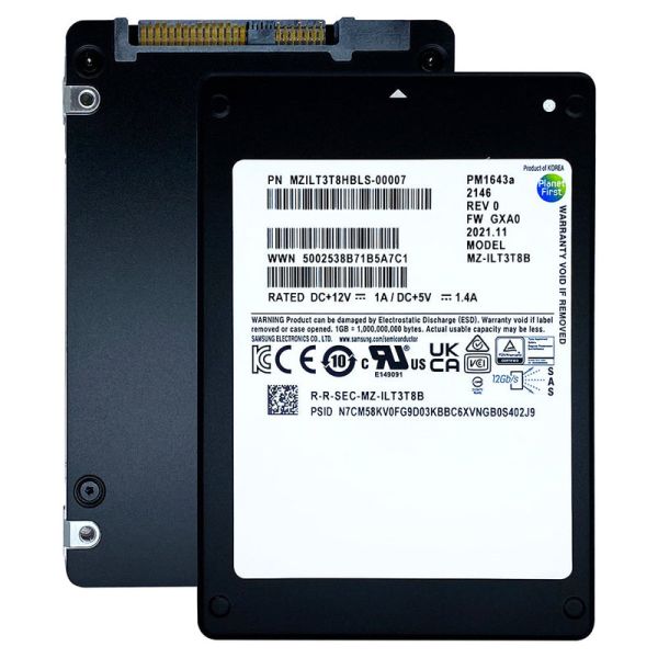 HP Generation 8 P49736-001 3.84TB SAS 12Gb/s 2.5in (MZILT3T8HBLS-HP_HPG8_NB_8)