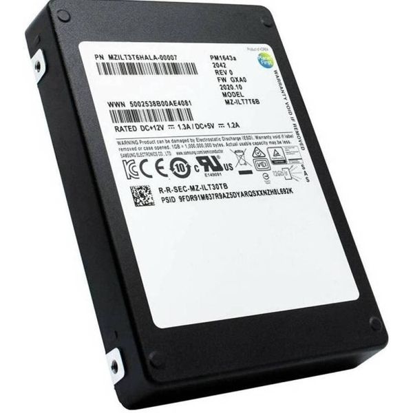 HP Generation 8 P49034-S21 3.84TB 1 DWPD SAS 12Gb/s 3D TLC 2.5in Refurbished SSD (MZILT3T8HBLS-HP_HPG8_SR_5)