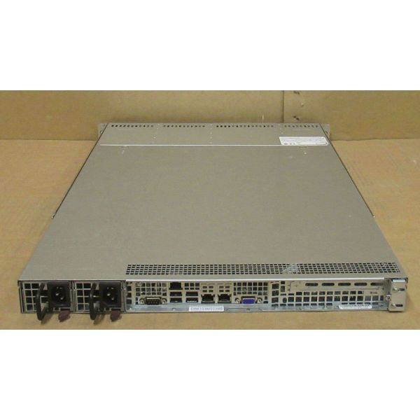 Supermicro CSE-514-505 1U Rack Chassis 4x 2.5" Fixed (CSE-514-505)