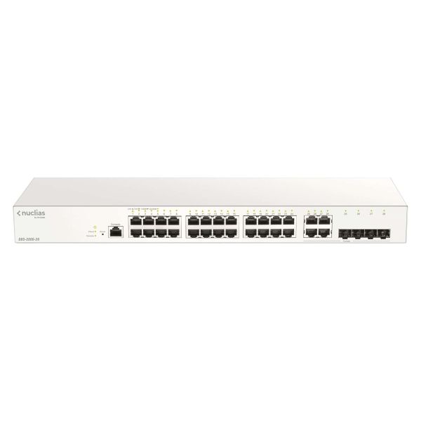 D-Link DBS-2000-28 netwerk-switch Managed L2 Gigabit Ethernet (10/100/1000) Grijs (DBS-2000-28)