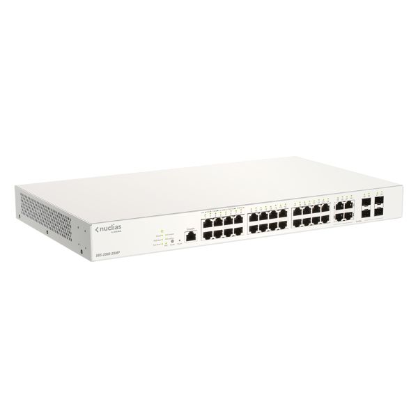 D-Link DBS-2000-28MP netwerk-switch Managed L2 Gigabit Ethernet (10/100/1000) Grijs (DBS-2000-28MP)