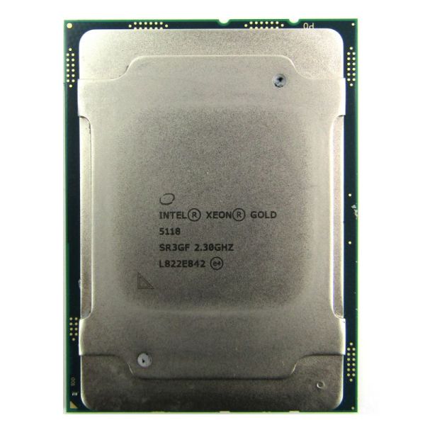 Intel Xeon Gold 5118 Processor 12-Core 2.30GHz 16.5MB 105W (SR3GF)