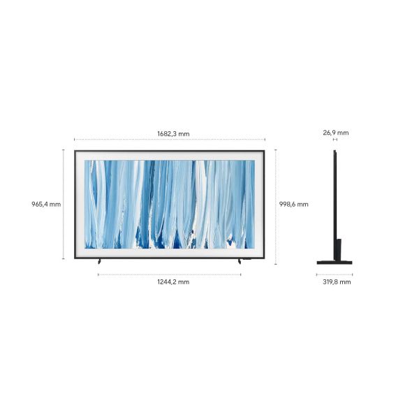 Samsung The Frame GQ75LS03HWUXZG tv 190,5 cm (75") 4K Ultra HD Smart TV Wifi Zwart (GQ75LS03HWUXZG) Samsung The Frame GQ75LS03HWUXZG tv 190,5 cm (75") 4K Ultra HD Smart TV Wifi Zwart (GQ75LS03HWUXZG)