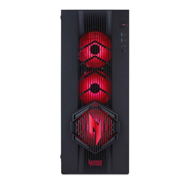 Acer NITRO 70 AMD AMD Ryzen™ 7 9800X3D 32 GB DDR5-SDRAM 2 TB SSD NVIDIA GeForce RTX 5080 Windows 11 Home Tower PC Zwart (DG.E5AEG.00A)