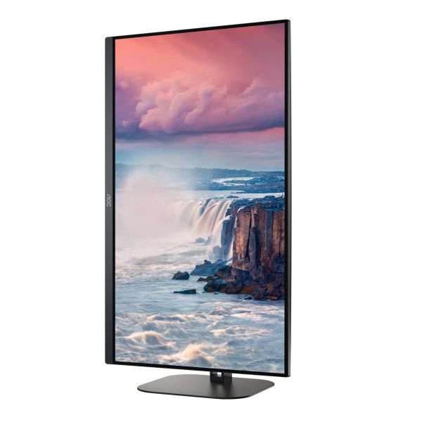 AOC V5 Q27V5N/BK computer monitor 68,6 cm (27") 2560 x 1440 Pixels Quad HD LED Zwart (Q27V5N/BK) AOC V5 Q27V5N/BK computer monitor 68,6 cm (27") 2560 x 1440 Pixels Quad HD LED Zwart (Q27V5N/BK)