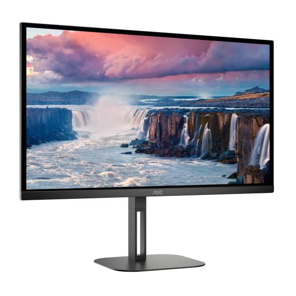 AOC V5 Q27V5N/BK computer monitor 68,6 cm (27") 2560 x 1440 Pixels Quad HD LED Zwart (Q27V5N/BK) AOC V5 Q27V5N/BK computer monitor 68,6 cm (27") 2560 x 1440 Pixels Quad HD LED Zwart (Q27V5N/BK)