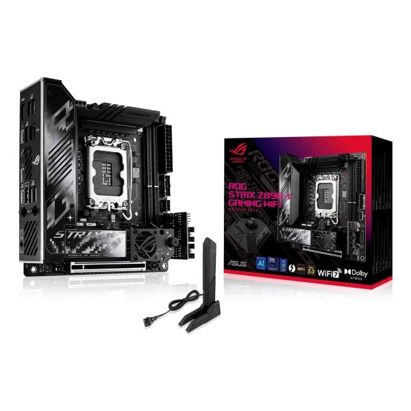 ASUS ROG STRIX Z890-I GAMING WIFI Intel Z890 LGA 1851 (Socket V1) mini ITX (90MB1IC0-M0EAY0)