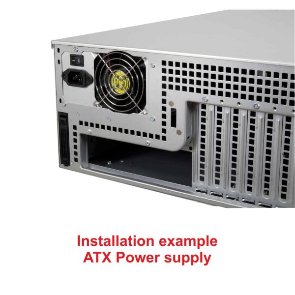 Inter Tech Inter-Tech RW-4U-4408L Rückwand für 19 Rack Server Gehäuse 4HE 88887427 (RW-4U-4408L)