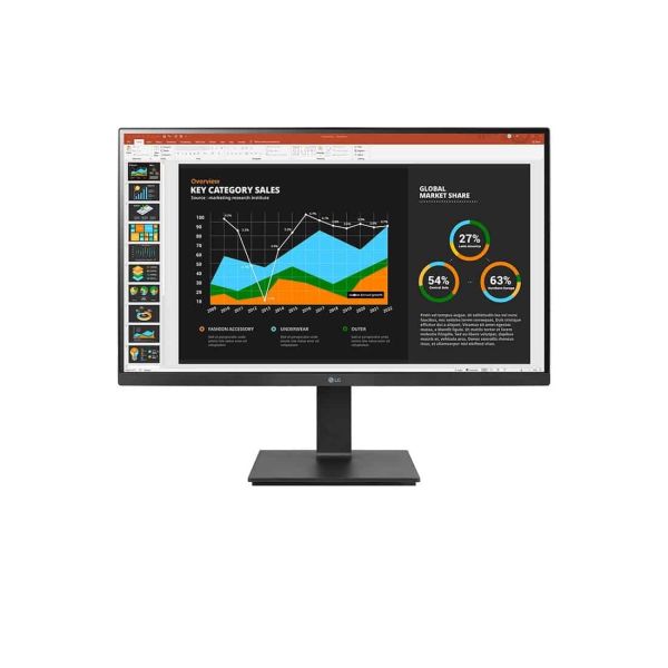 LG 27BQ75QB-B computer monitor 68,6 cm (27") 2560 x 1440 Pixels Quad HD LCD Zwart (27BQ75QB-B.AEU)