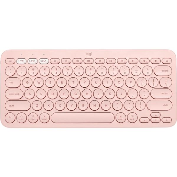 Logitech K380 für Mac Kabellose Tastatur Rose (920-010392)