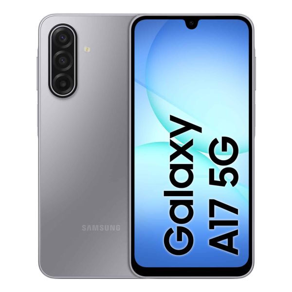 Samsung Galaxy A17 5G 17 cm (6.7") Hybride Dual SIM Android 15 USB Type-C 4 GB 128 GB 5000 mAh Grijs (SM-A176BZAAEUB_EU)