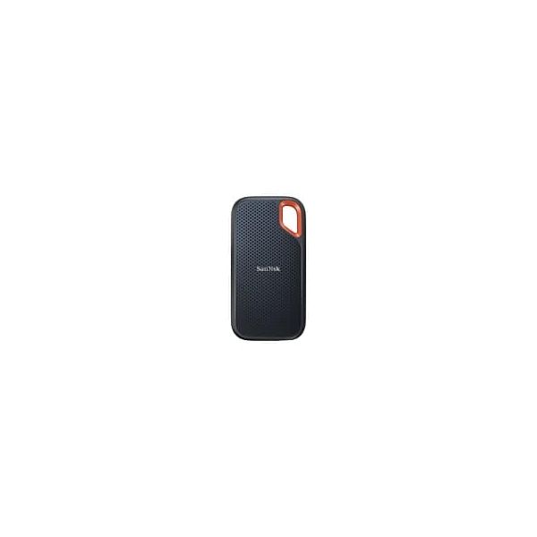 SanDisk Extreme Portable SSD V2 1 TB USB-C 3.1 (10Gb/?s) externe SSD inklusive Schutztasche (SDSSDE61-1T00-G25+TASCHE)