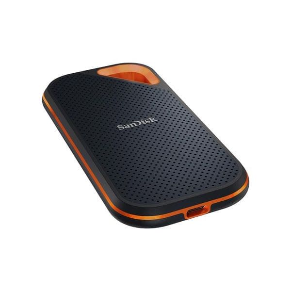 SanDisk Extreme Pro Portable SSD V2 2 TB USB-C 3.2 (20Gb/?s) externe SSD inklusive Schutztasche (SDSSDE81-2T00-G25+TASCHE)