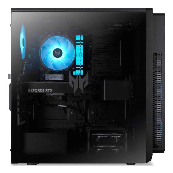 Acer Predator PO5-660 Intel Core Ultra 7 265F 64 GB DDR5-SDRAM 4 TB SSD NVIDIA GeForce RTX 5070 Windows 11 Home Desktop PC Zwart (DG.E4EEG.006)