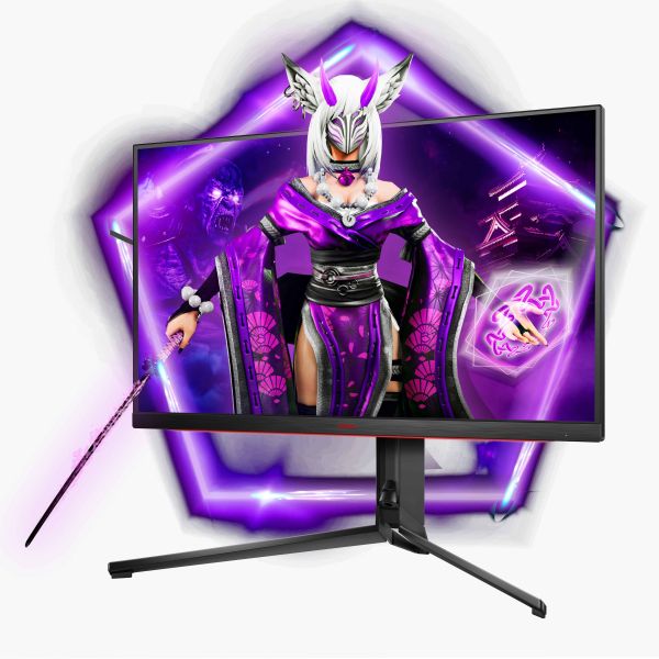 AOC AGON AG324UX computer monitor 80 cm (31.5") 3840 x 2160 Pixels 4K Ultra HD LED Zwart, Rood (AG324UX) AOC AGON AG324UX computer monitor 80 cm (31.5") 3840 x 2160 Pixels 4K Ultra HD LED Zwart, Rood (AG324UX)