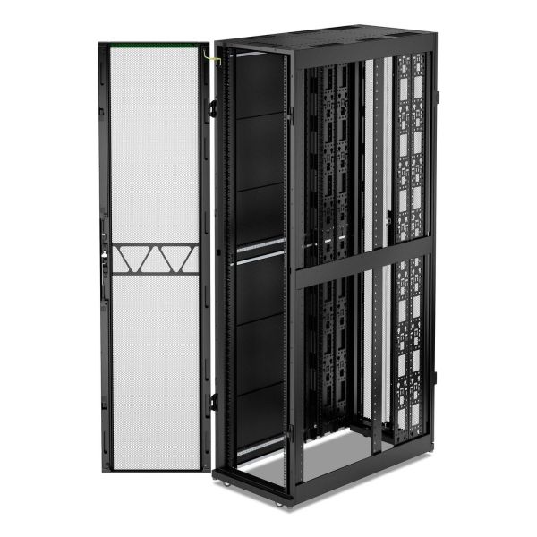 APC NetShelter SX, serverrackbehuizing, Gen 2, 52U, 2436H x 600B x 1200D mm, met zijkanten, zwart (AR3308B2)