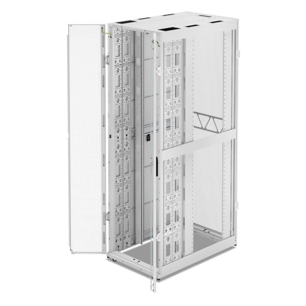 APC NetShelter SX, serverrackbehuizing, Gen 2, 52U, 2436H x 750B x 1200D mm, met zijkanten, wit (AR3358W2)