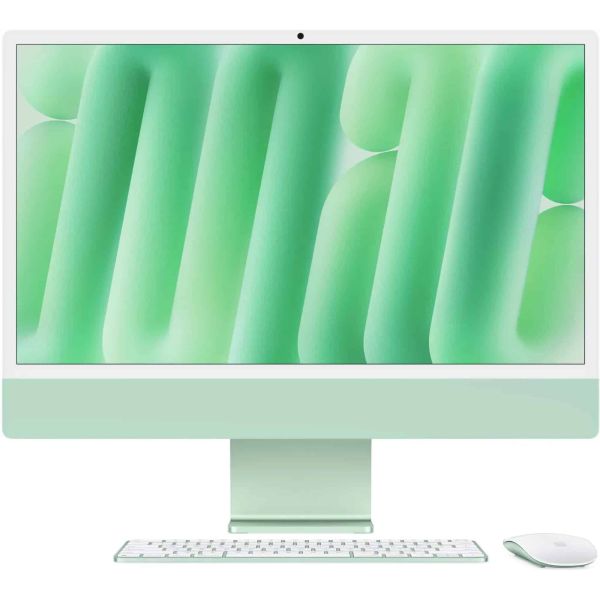 Apple iMac 24 Retina 4,5K 2024 M4/16/256GB 8C GPU Silber NUM BTO (CZ1E2-0000010)