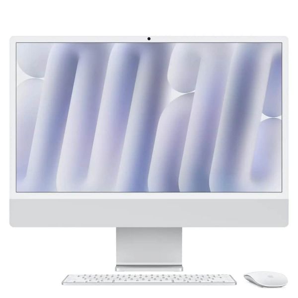 Apple iMac 24 Retina 4,5K 2024 M4/32/1TB 10C GPU Silber NTG NUM BTO (CZ1EJ-02100110)