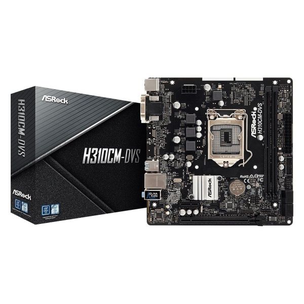 ASRock H310CM-DVS (90-MXB8K0-A0UAYZ)