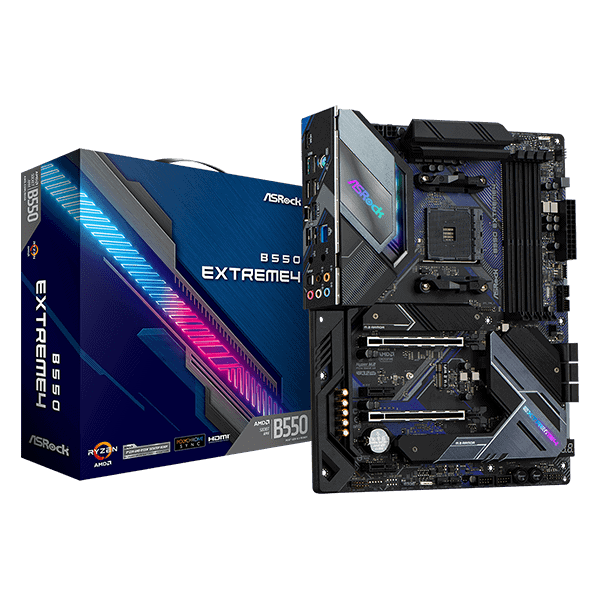 ASRock B550 Extreme4 Moederbord (90-MXBDE0-A0UAYZ)