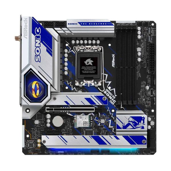 ASRock B760M PG Sonic WiFi Moederbord (90-MXBKM0-A0UAYZ)