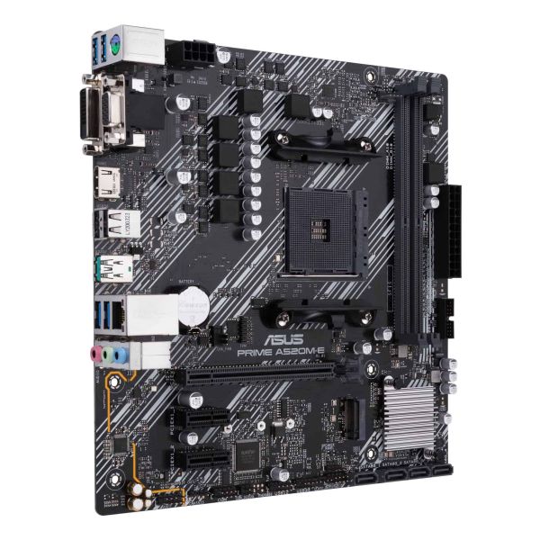 ASUS PRIME A520M-E AMD A520 Socket AM4 micro ATX (90MB1510-M0EAY0) ASUS PRIME A520M-E AMD A520 Socket AM4 micro ATX (90MB1510-M0EAY0)