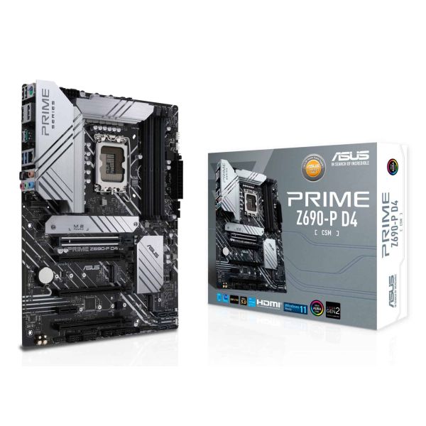 ASUS PRIME Z690-P D4-CSM Intel Z690 LGA 1700 ATX (90MB18P0-M0EAYC)