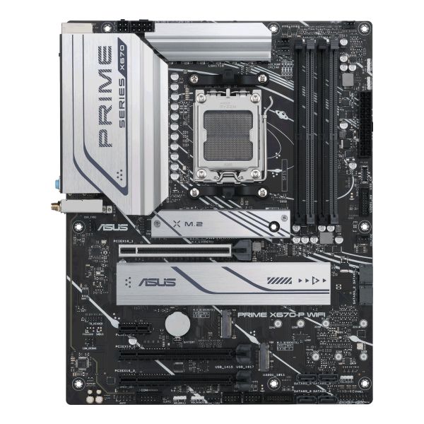 ASUS PRIME X670-P WIFI AMD X670 Socket AM5 ATX (90MB1BV0-M0EAY0) ASUS PRIME X670-P WIFI AMD X670 Socket AM5 ATX (90MB1BV0-M0EAY0)