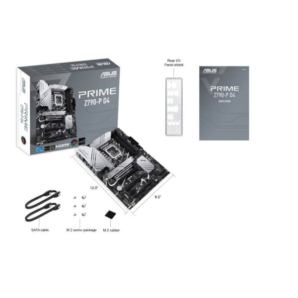 ASUS PRIME Z790-P D4 Intel Z790 LGA 1700 ATX (90MB1CV0-M0EAY0)