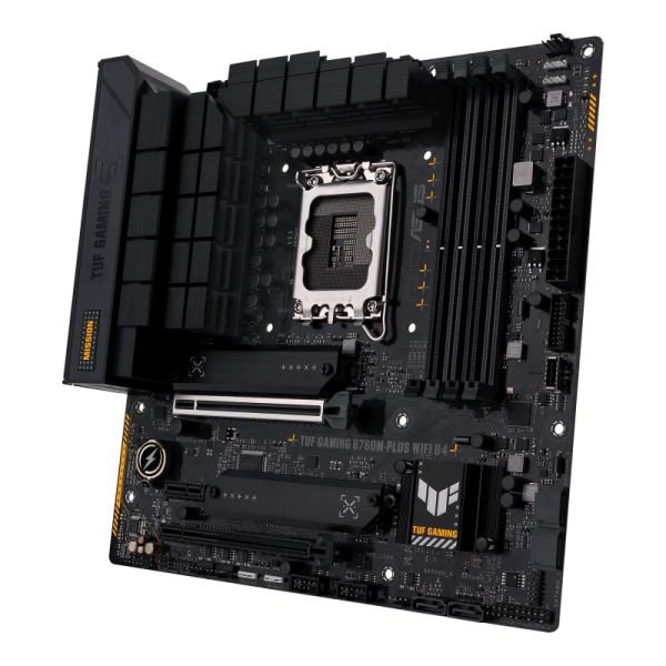 ASUS TUF GAMING B760M-PLUS WIFI D4 Intel B760 LGA 1700 micro ATX (90MB1DG0-M0EAY0) ASUS TUF GAMING B760M-PLUS WIFI D4 Intel B760 LGA 1700 micro ATX