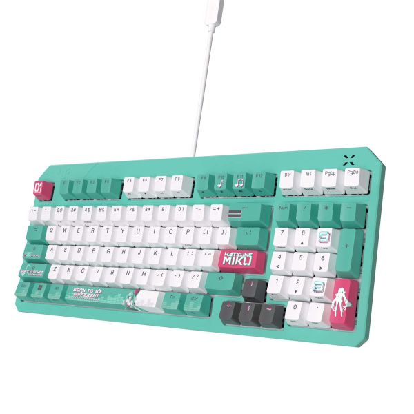 ASUS TUF Gaming K3 Gen II Hatsune Miku Edition toetsenbord Gamen USB Muntkleur, Wit (90MP0460-BKDA30) ASUS TUF Gaming K3 Gen II Hatsune Miku Edition toetsenbord Gamen USB Muntkleur, Wit (90MP0460-BKDA30)