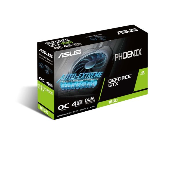 ASUS Phoenix PH-GTX1650-O4GD6-P NVIDIA GeForce GTX 1650 4 GB GDDR6 (90YV0EZ1-M0NA00)