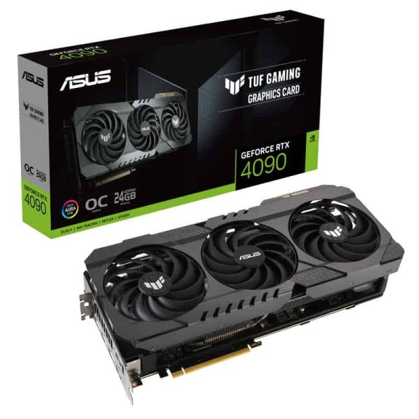 ASUS TUF Gaming TUF-RTX4090-O24G-OG-GAMING NVIDIA GeForce RTX 4090 24 GB GDDR6X (90YV0IY3-M0NA00) ASUS TUF Gaming TUF-RTX4090-O24G-OG-GAMING NVIDIA GeForce RTX 4090 24 GB GDDR6X (90YV0IY3-M0NA00)
