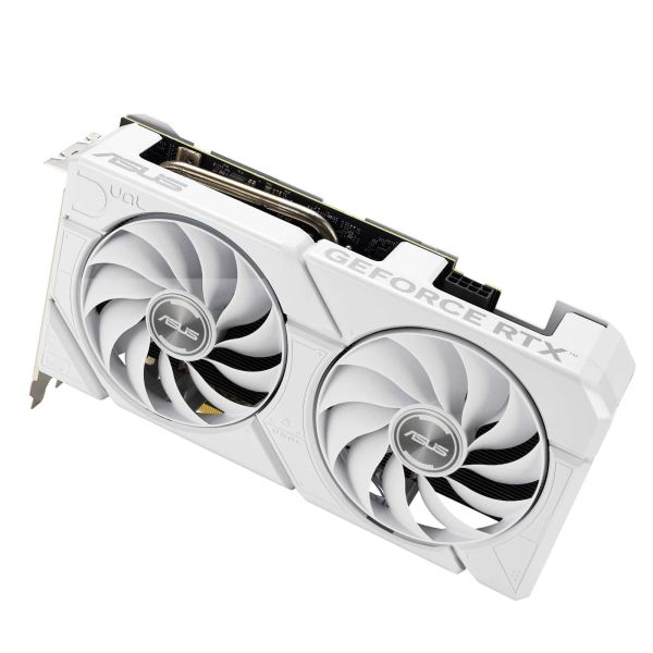 ASUS Dual -RTX4060TI-O8G-EVO-WHITE NVIDIA GeForce RTX 4060 Ti 8 GB GDDR6 (90YV0J4B-M0NA00) ASUS Dual -RTX4060TI-O8G-EVO-WHITE NVIDIA GeForce RTX 4060 Ti 8 GB GDDR6 (90YV0J4B-M0NA00)