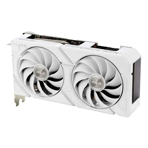ASUS Dual -RTX4060-O8G-EVO-WHITE NVIDIA GeForce RTX 4060 8 GB GDDR6 (90YV0JCB-M0NA00)