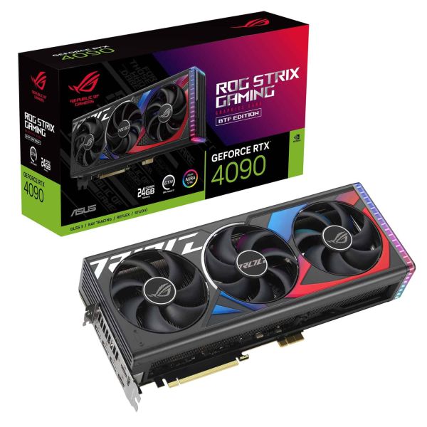 ASUS ROG -STRIX-RTX4090-24G-BTF-GAMING NVIDIA GeForce RTX 4090 24 GB GDDR6X (90YV0JT1-M0NA00)