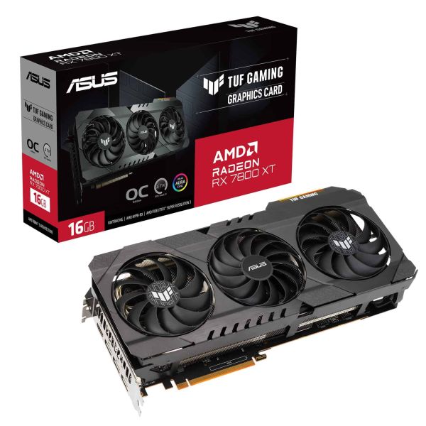 ASUS TUF-RX7800XT-O16G-OG-GAMING AMD Radeon RX 7800 XT 16 GB GDDR6 (90YV0K70-M0NA00)